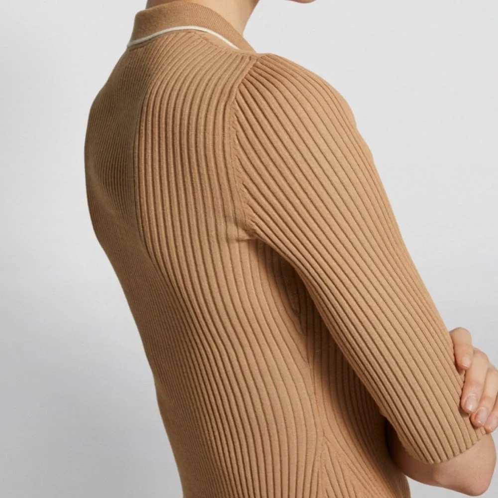 Maje Polo Knit Dress 36/S